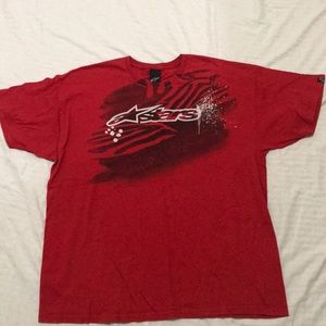 Alpine Stars Red XL T-shirt